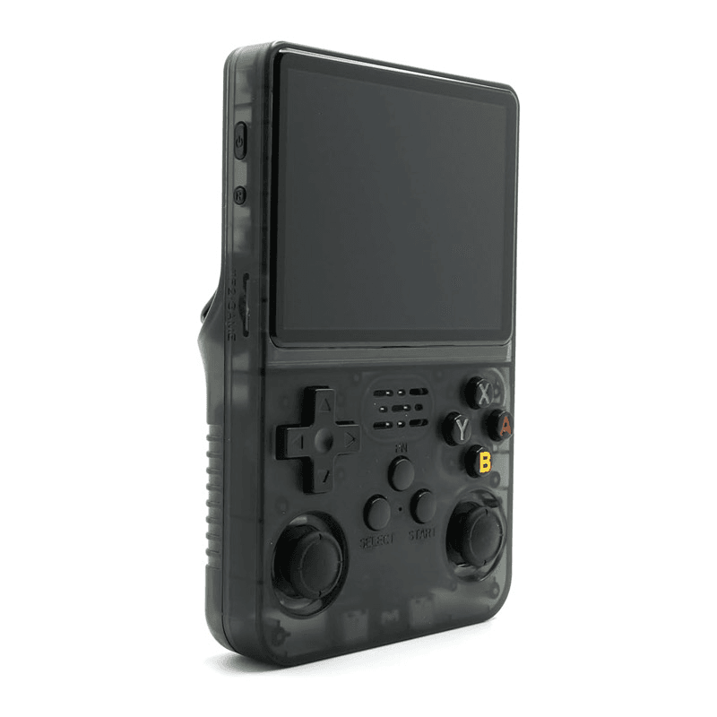 Handheld console GAME MASTER R36S 64GB transparent black - Razno