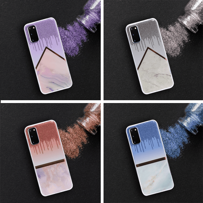 Чехол Glittery для Samsung S20 Plus/ G985F Tip3 - Maske za telefone