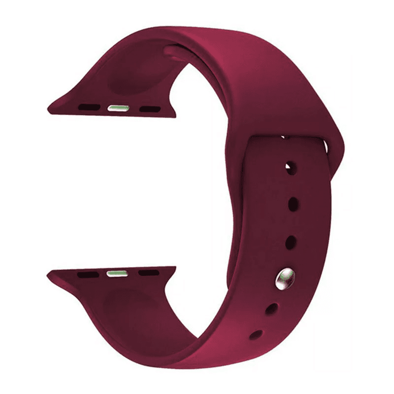 Ремешок для Apple Watch Silicone Strap orange M/ L 42/ 44/ 45 mm - Satovski dodaci