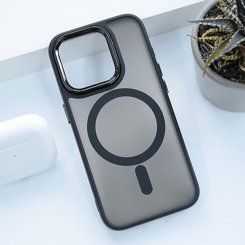 Чехол Mag Case Candy Shield для iPhone 15 Pro бордовый - Maske za telefone