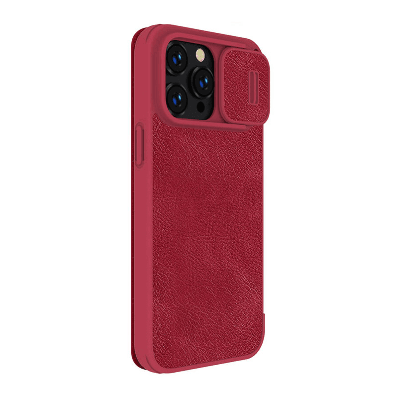 Чехол-книжка Nillkin Qin Pro для iPhone 14 Pro Max чёрный - Maske za telefone