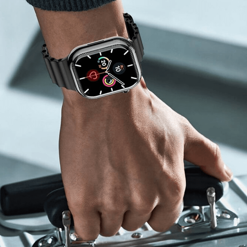 Pametni sat STY-V9 PRO MAX Ocean Band boja black, white - Pametni satovi