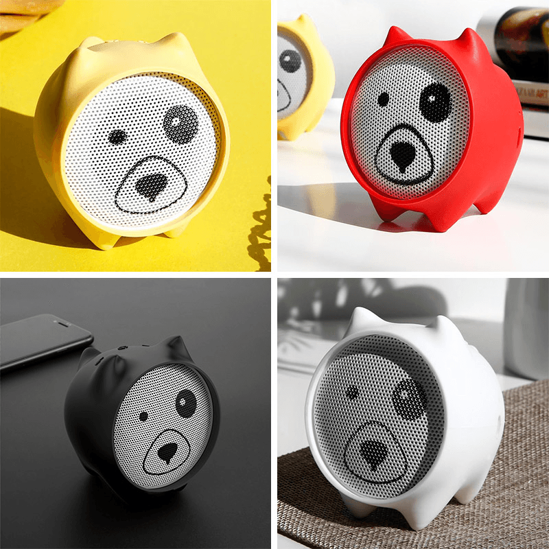 Wireless zvucnik BTSDZ/ 06 Baseus Dogz . boja black, white, red - Bluetooth zvučnici