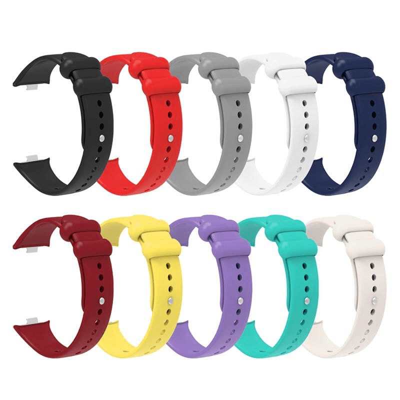 Silikonska narukvica za pametni sat Xiaomi Smart Band 8 Pro boja red, purple, mint, yellow - Razno