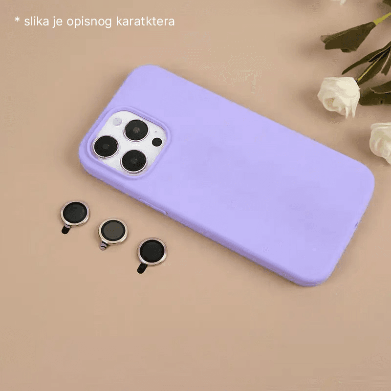 Case Magnetic Lens for iPhone 14 Pro black - Maske za telefone