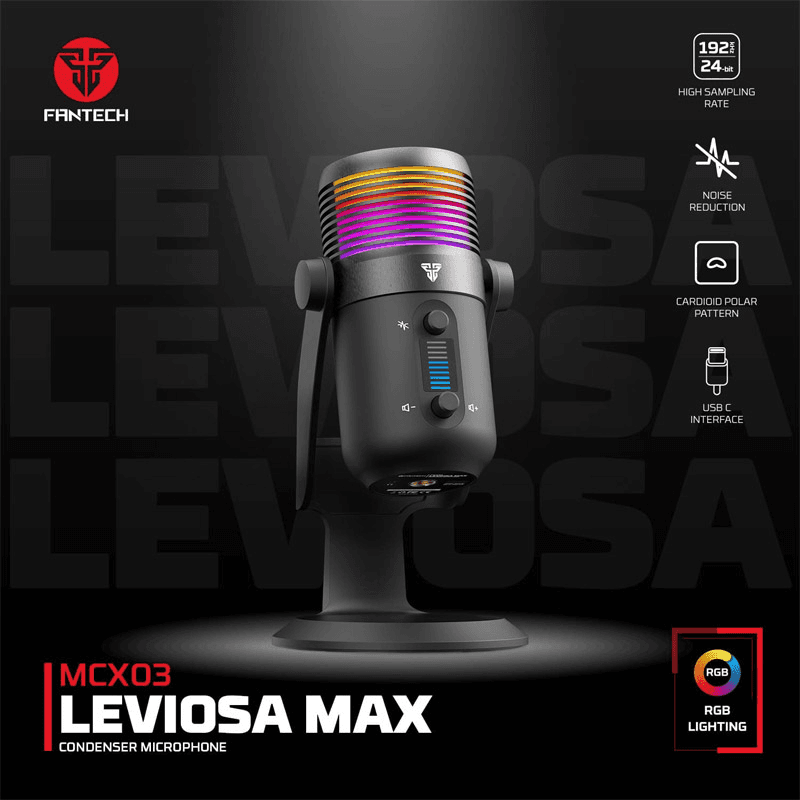 Микрофон Fantech MCX03 чёрный - Mikrofoni