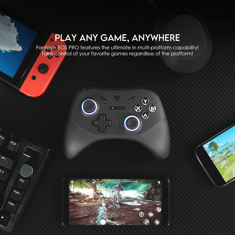 Joypad wireless Fantech WGP15 EOS PRO ORION multiplatform RGB crni - Gejmpad za PS5
