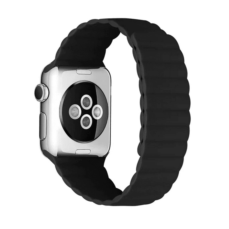 Silikonska narukvica za Apple Watch sa magnetom 38/ 40/ boja black, blue, yellow, orange, burgundy, gray velicina 41mm - Satovski dodaci