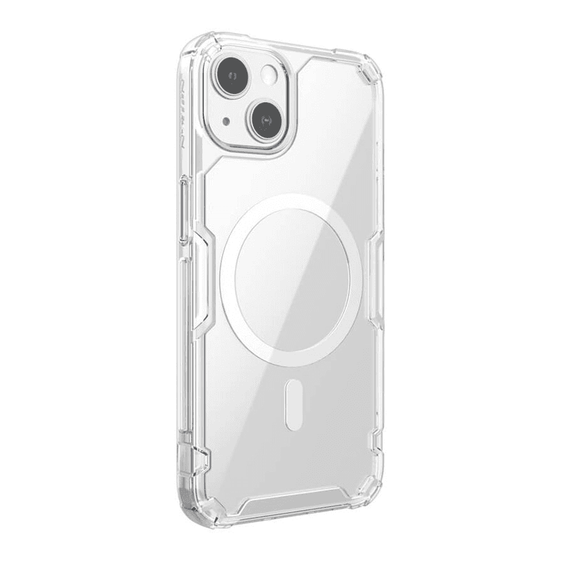 Чехол Nillkin Nature Pro Magnetic для iPhone 15 Plus белый - Maske za telefone
