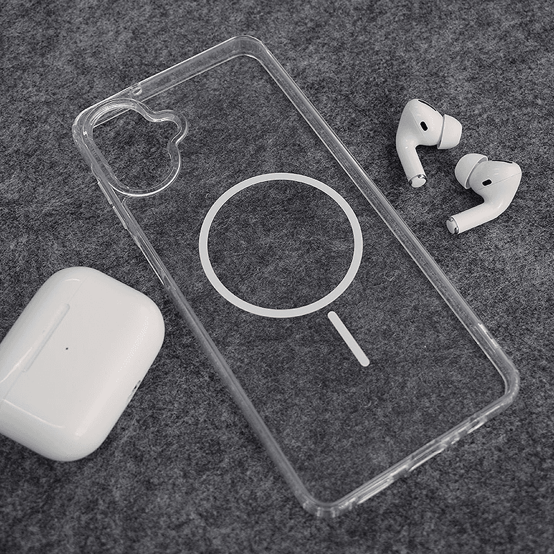 Maska Mag Case Clear Slim za Samsung A07/ A075F boja white, black, purple, orange, blue, pink - Maske za telefone