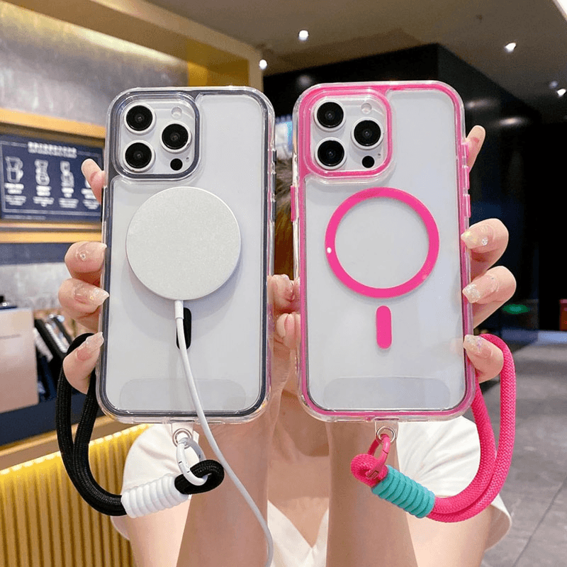 Maska Mag Case Grip and Go za iPhone 16 boja black, pink, blue - Maske za telefone