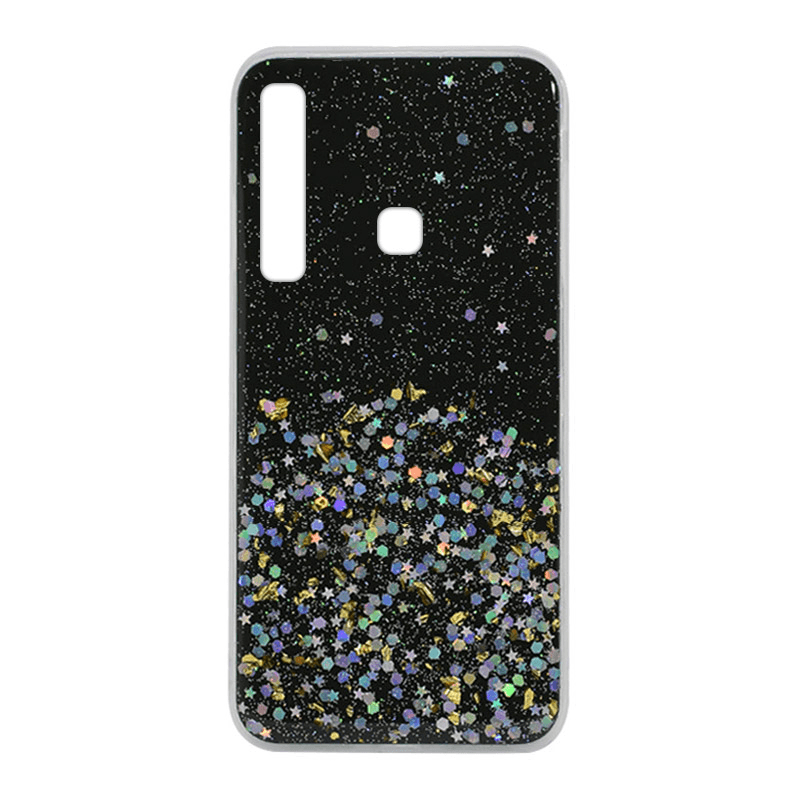 Maska Pixie za Samsung A9/ A920F/ A9s (2018) . boja transparent, black - Maske za telefone