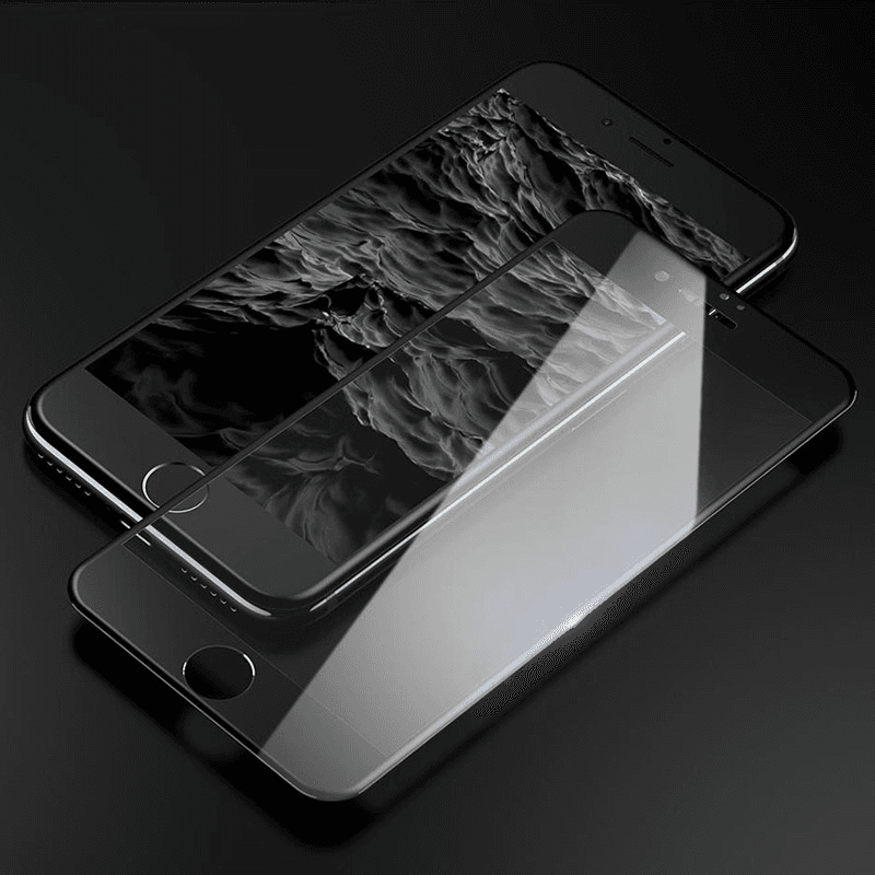 Zastitno staklo 5D UNIVERSAL za iPhone 6 Plus/ 7 Plus/ 8 Plus crno. - Zaštitno staklo