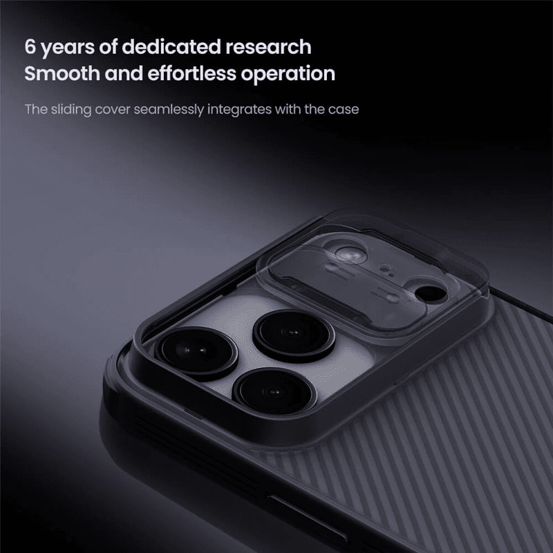 Nillkin case CamShield Pro for iPhone 17 Pro Max black - Maske za telefone