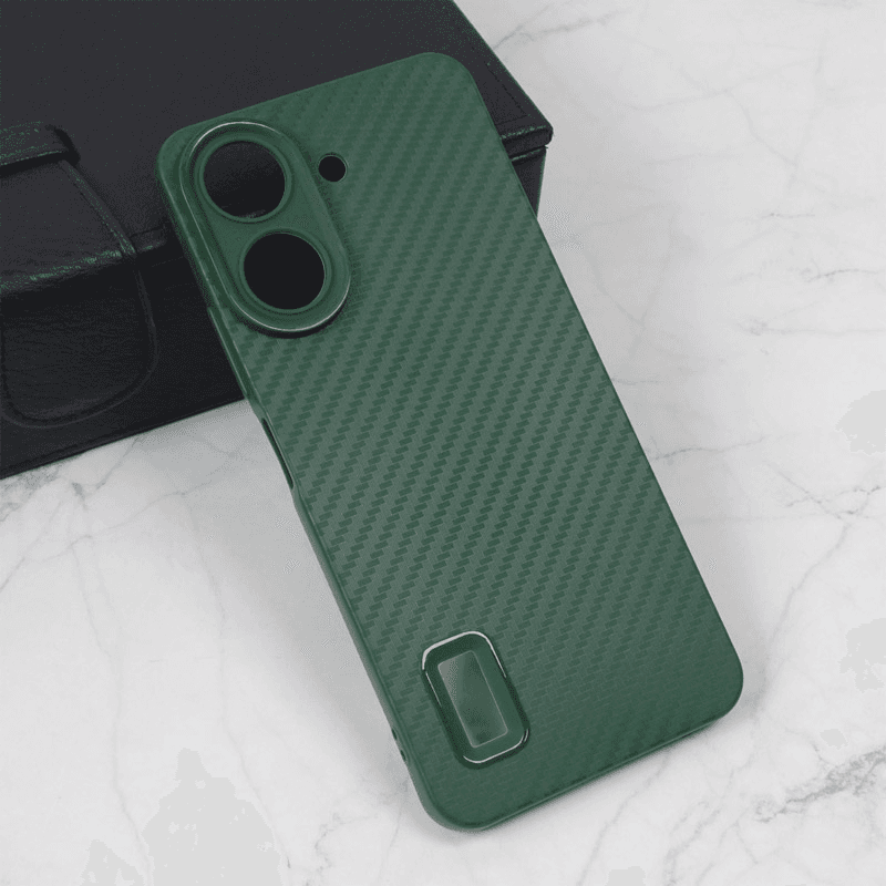 Maska Carbon Prop za Xiaomi Redmi 13C 4G/ Poco C65 4G boja black, green - Maske za telefone
