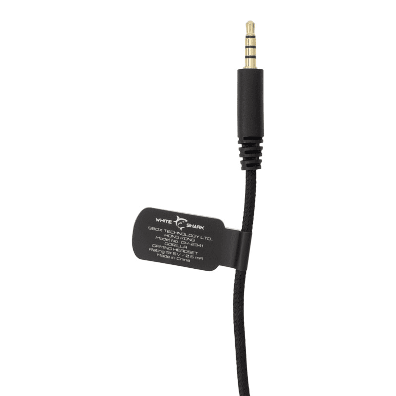 White Shark гарнитура GH-2341 GORILLA Black/Gray - Gaming slušalice