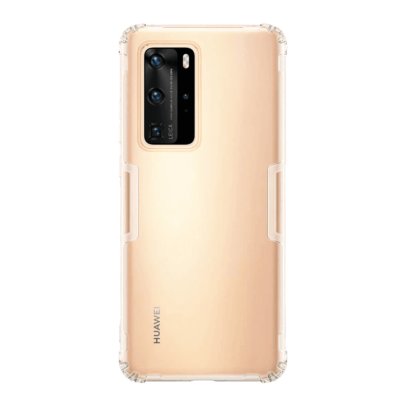 Maska Nillkin Nature za Huawei P40 Pro boja gray, transparent - Maske za telefone