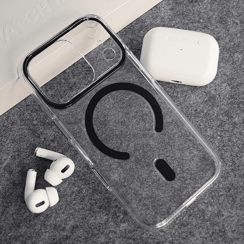 Чехол Berlia Sheen Mag Case для iPhone 17 Pro белый - Maske za telefone