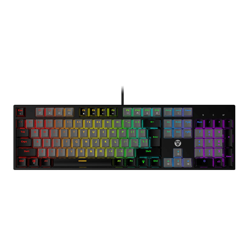 Механическая клавиатура Gaming Fantech MK886 RGB Atom чёрный (Red switch) - Periferija