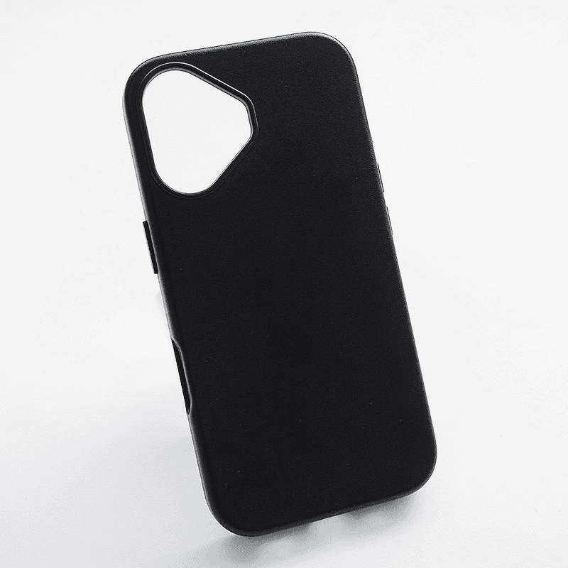 Maska Beautiful Shine Leather za iPhone 16 Plus boja black, pink - Maske za telefone