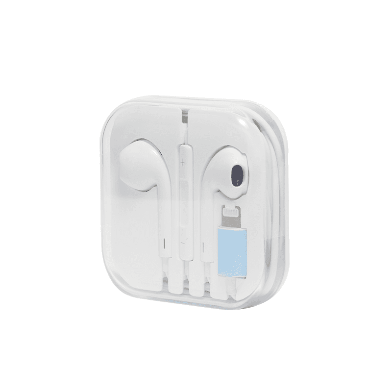 Headphones for iPhone Lightning Earphone ORG white - Wired Headphones
