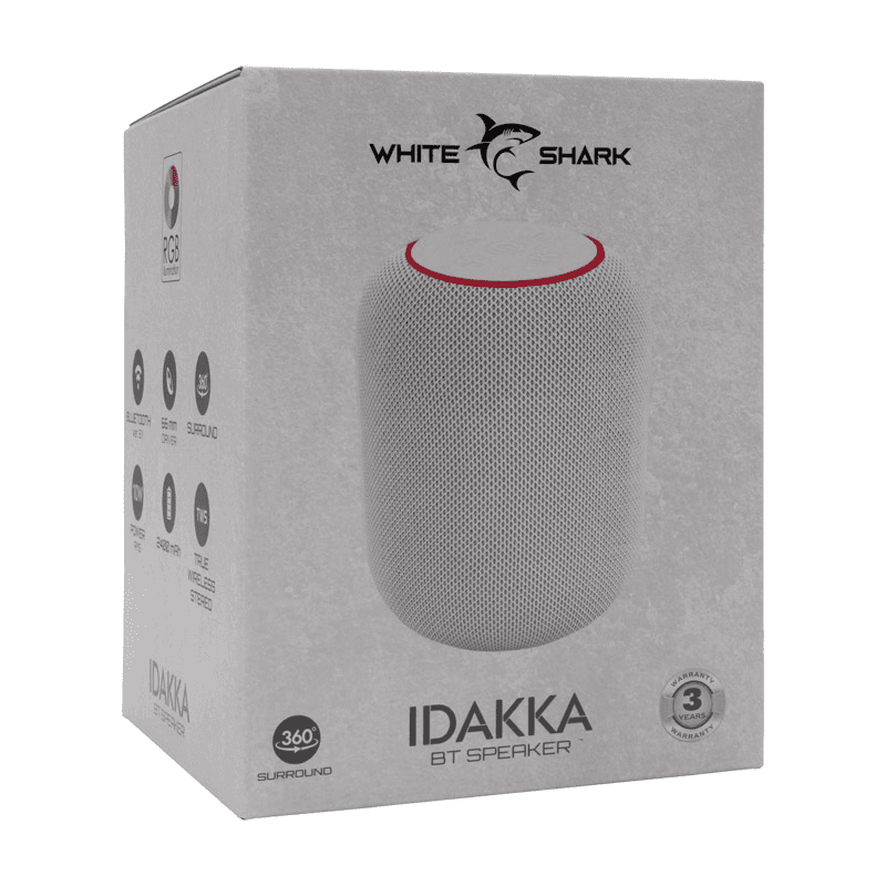 White Shark Speakers GBT-619 IDAKKA, Black - Audio oprema