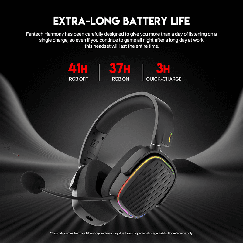 Bluetooth наушники Fantech WHG02 Harmony белые - Gaming slušalice