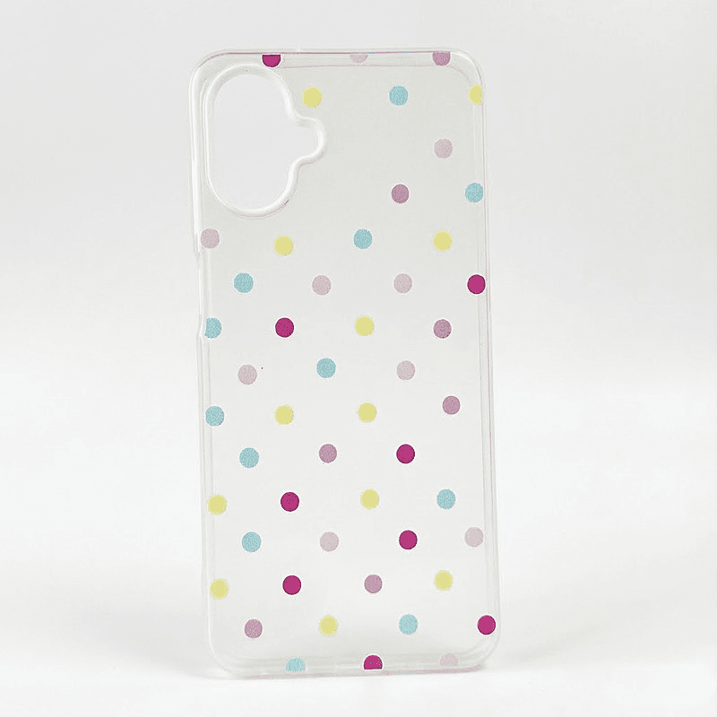 Candy case Dots for Samsung A07/ A075F pink - Maske za telefone