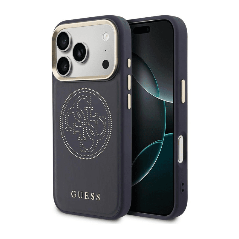 Чехол Guess Perforated 4G MagSafe для iPhone 17 Pro оранжевый - Maske za telefone
