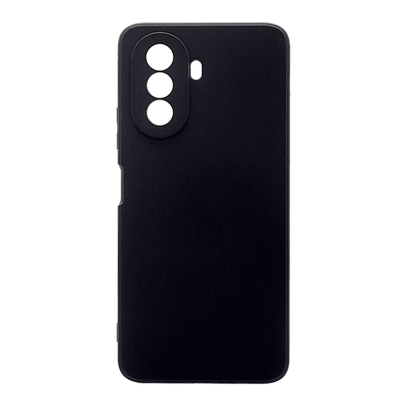 Чехол Soft Gel Silicone для Huawei Nova Y70/ Y70 Plus чёрный. - Maske za telefone