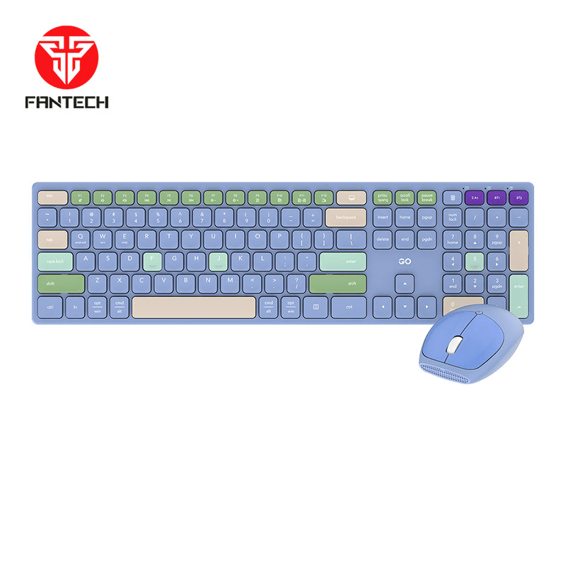 Mouse and keyboard combo wireless Fantech WK-895 gray - Periferija