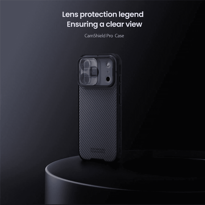 Nillkin case CamShield Pro for iPhone 17 Pro black - Maske za telefone