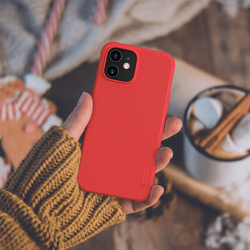 Чехол Nillkin Super Frosted Shield Pro для iPhone 12 mini синий - Maske za telefone