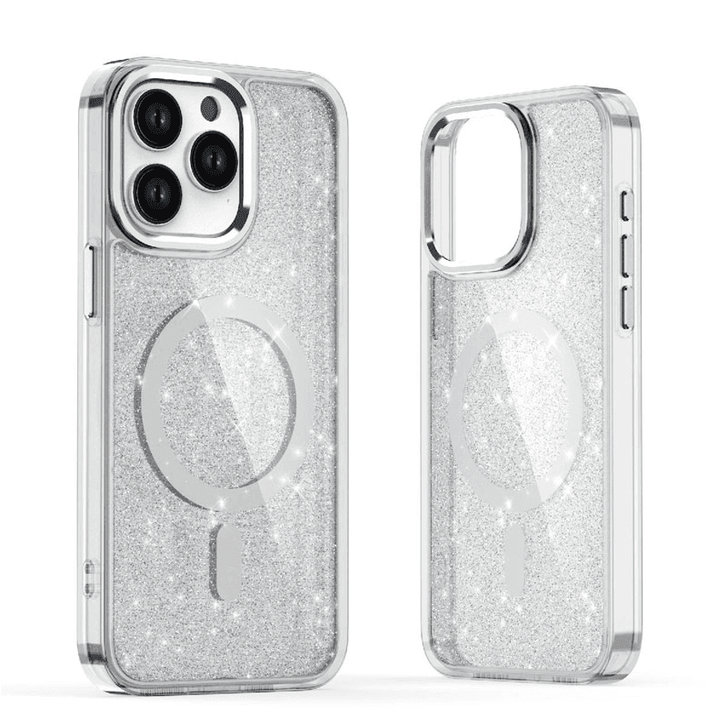 Maska Mag Case Glitter za iPhone 17 Pro Max boja white, purple, pink, blue - Maske za telefone