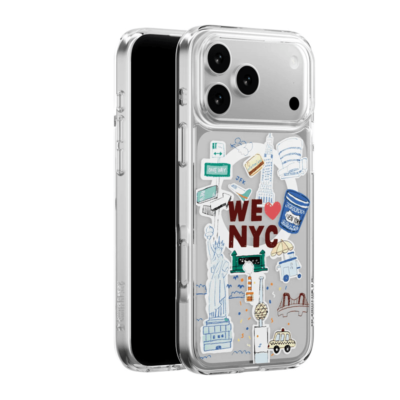 Чехол Mag Case SwitchEasy Pattern New York для iPhone 17 Pro - Maske za telefone
