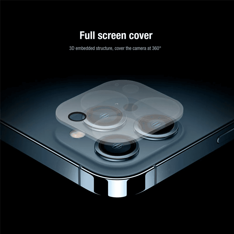 Zastitno staklo Nillkin 2u1 HD Full Screen 2.5D (0,33mm) za iPhone 14 Pro crno - Zaštitno staklo