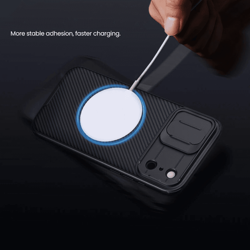 Чехол Nillkin CamShield Pro Magnetic для iPhone 17 Pro Max чёрный - Maske za telefone