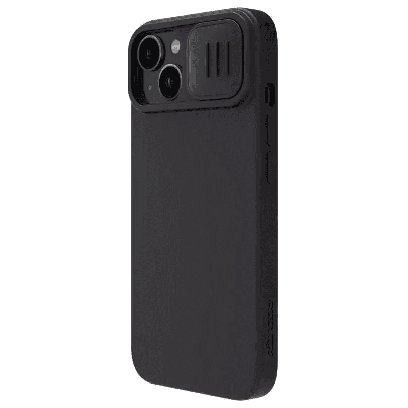 Nillkin case CamShield Silky Magnetic for iPhone 15 Plus black - Maske za telefone
