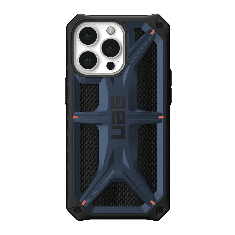 Maska UAG Monarch Kevlar za iPhone 13 Pro boja black, blue - Maske za telefone