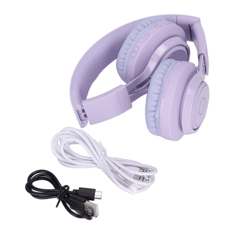 Bluetooth slusalice BT06C boja ljubicaste, pink - Bežične slušalice