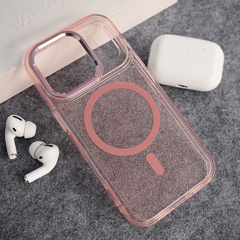 Maska Mag Case Glitter za iPhone 17 Pro boja purple, pink, blue - Maske za telefone