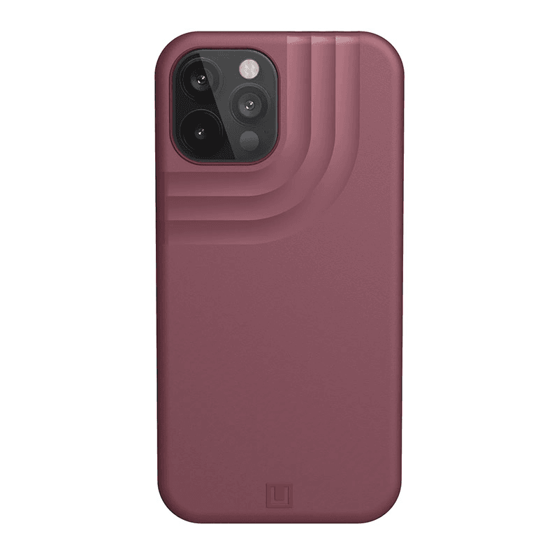 Maska UAG Anchor za iPhone 11 Pro boja svetlo siva, dark_red, tamno roze - Maske za telefone
