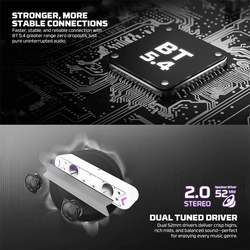 Bluetooth колонка Fantech BS160 Groove Bar белый - Audio oprema