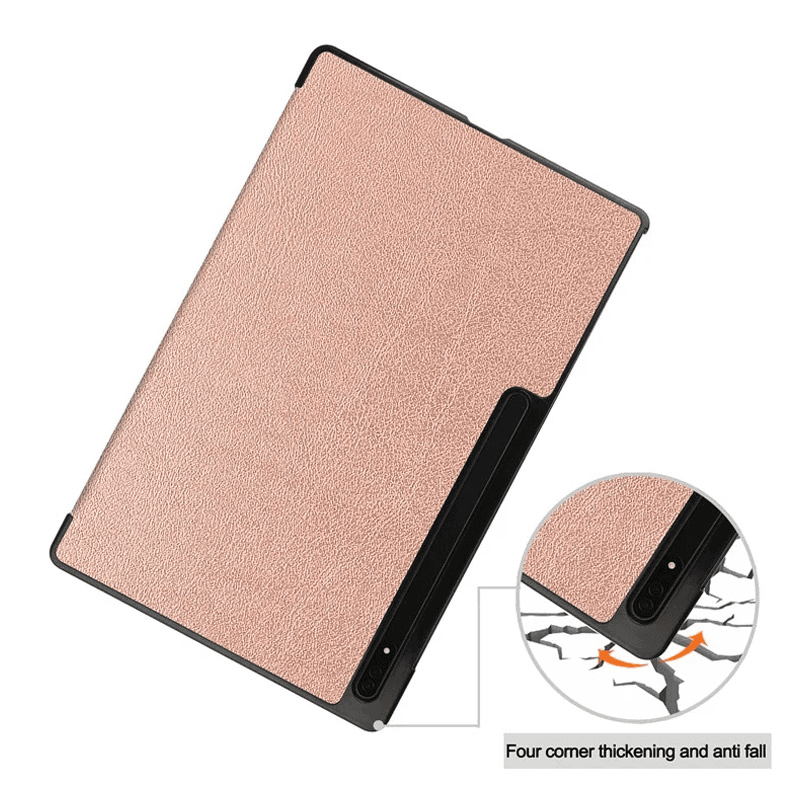 Maska na preklop Tablet Stripes za Samsung Tab S9 Ultra/ X910/ S10 Ultra/X920 boja black, pink, green - Tableti