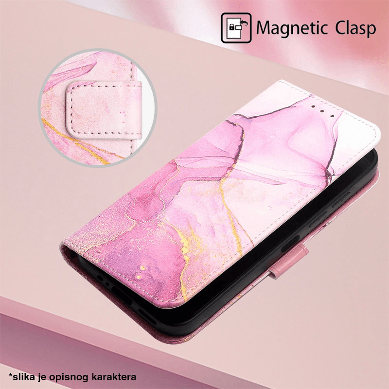 Чехол-книжка Marble для Samsung A15 4G/ A155F/ A15 5G/ A156B tirkiz. - Maske za telefone
