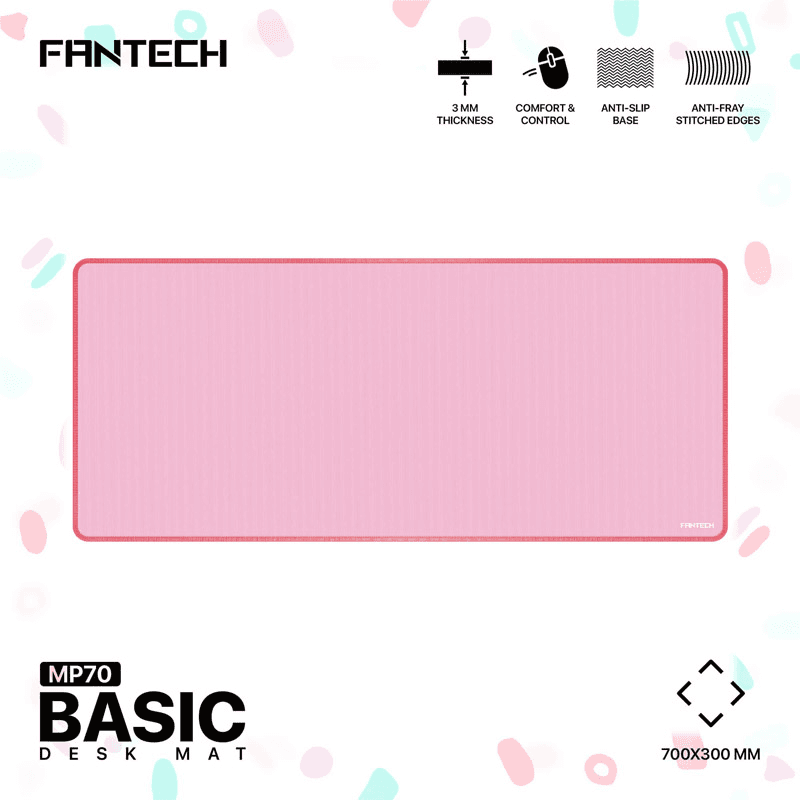 Коврик для мыши Fantech MP70 Deskmat жёлтый - Periferija