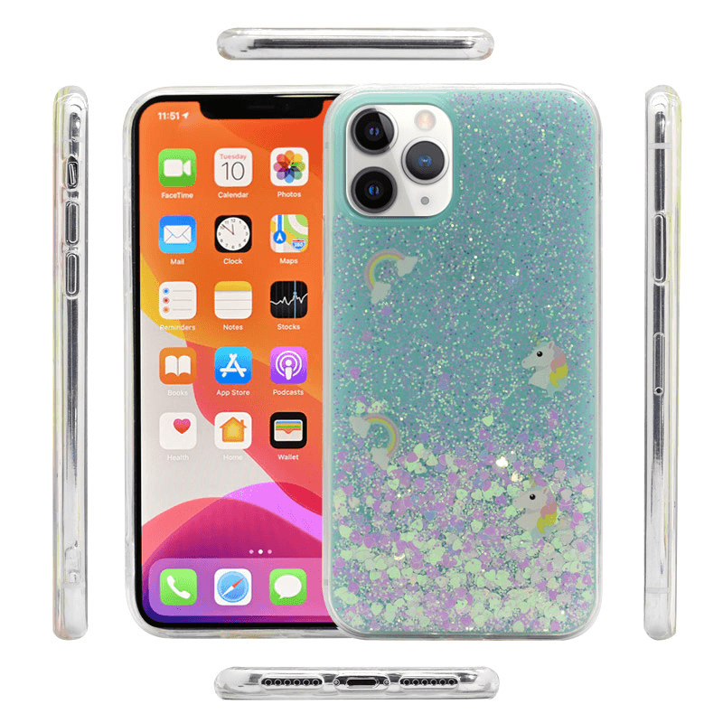 Чехол Platina Unicorn для iPhone X/ XS светло-розовый - Maske za telefone