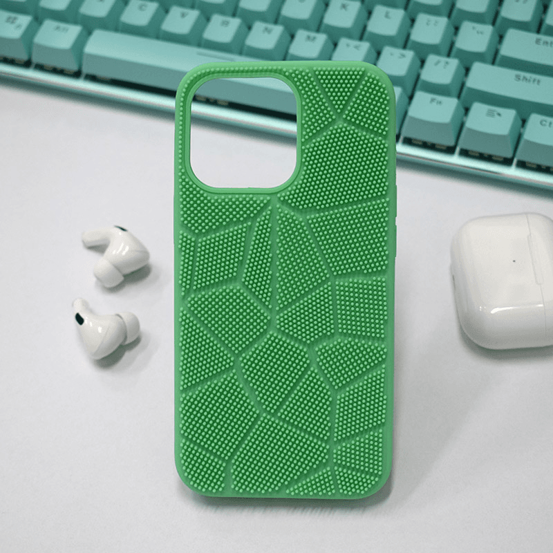 Maska Sand za iPhone 14 Pro . boja pink, green - Maske za telefone