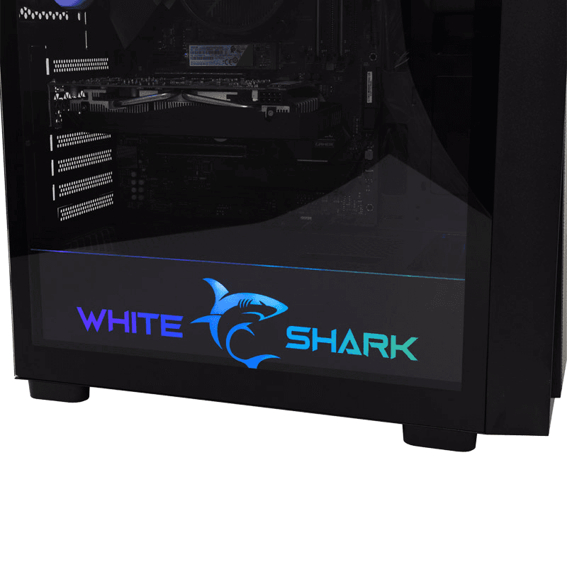 Shark KUCISTE GCC 2401 WARHEAD-3 4 Fans boja white, black - Kućišta