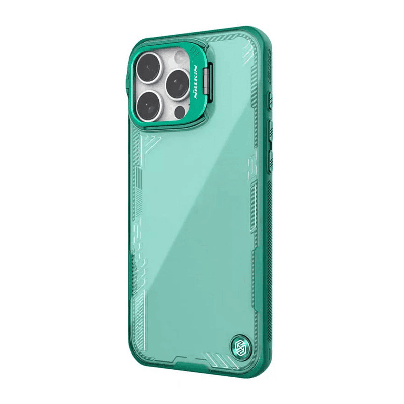 Maska Nillkin Iceblade Prop za iPhone 16 Pro Max (sa otvorom za kameru) boja black, green - Maske za telefone